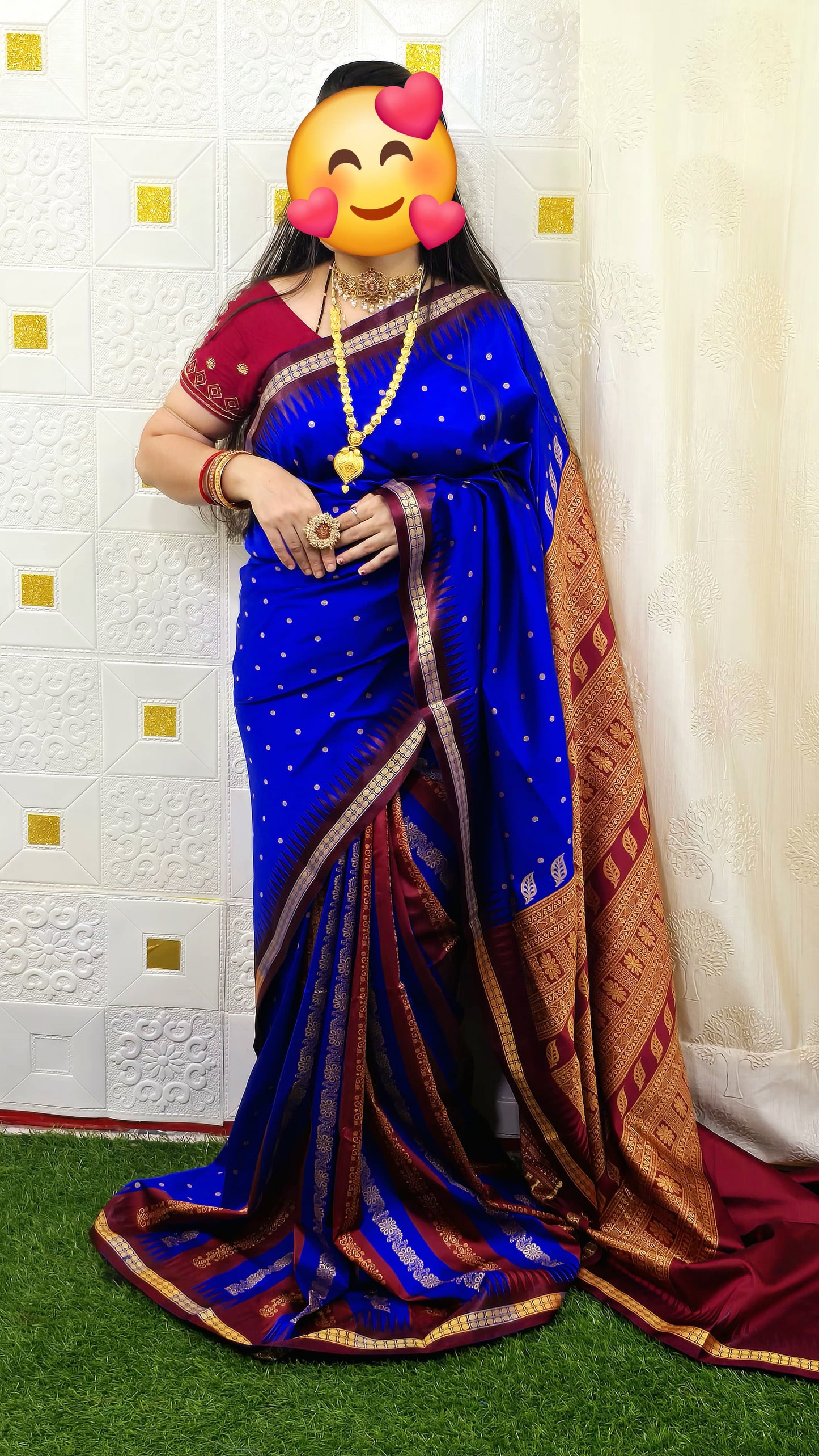 PATLI BOMKAY SILK SAREE