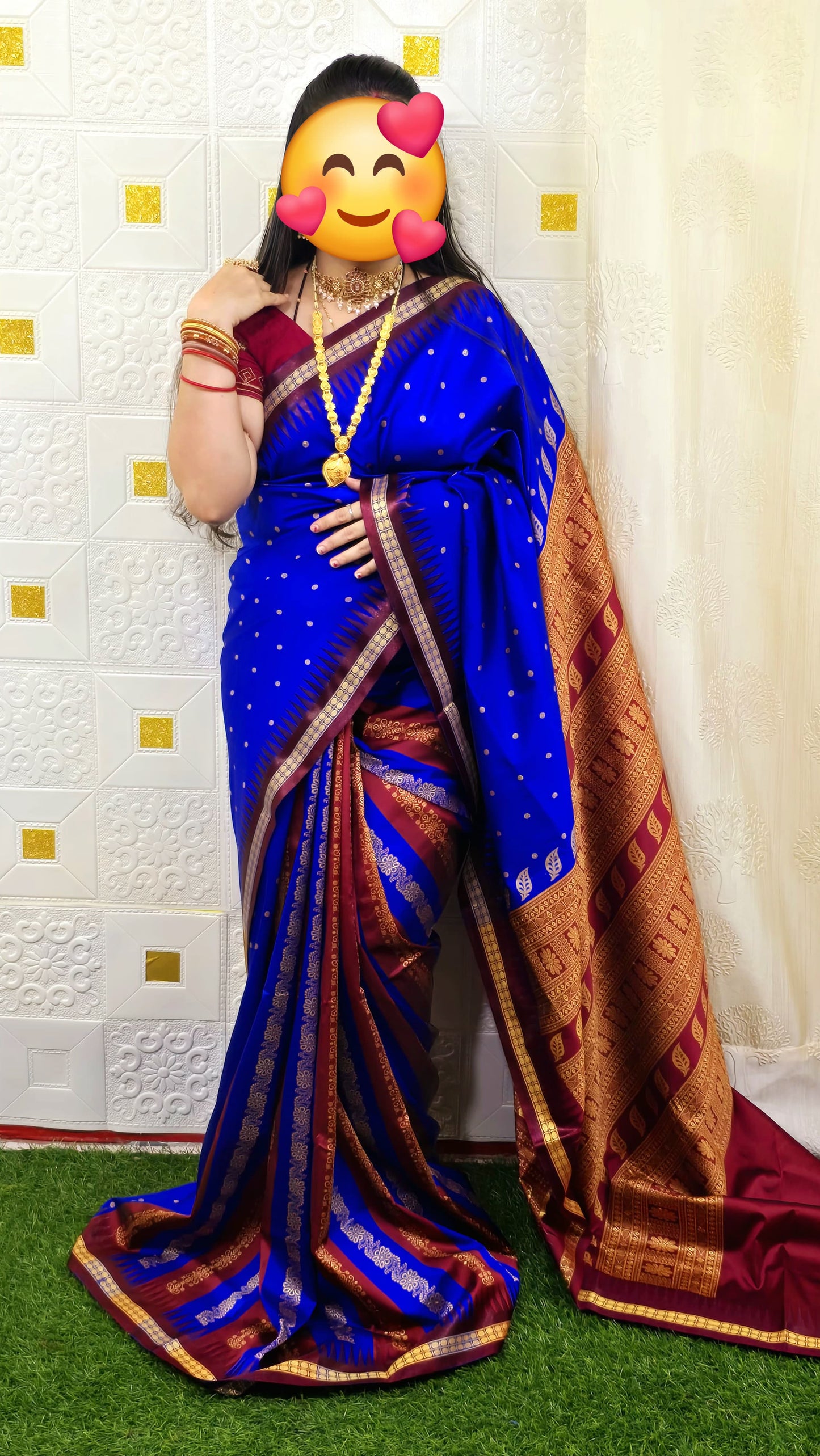 PATLI BOMKAY SILK SAREE