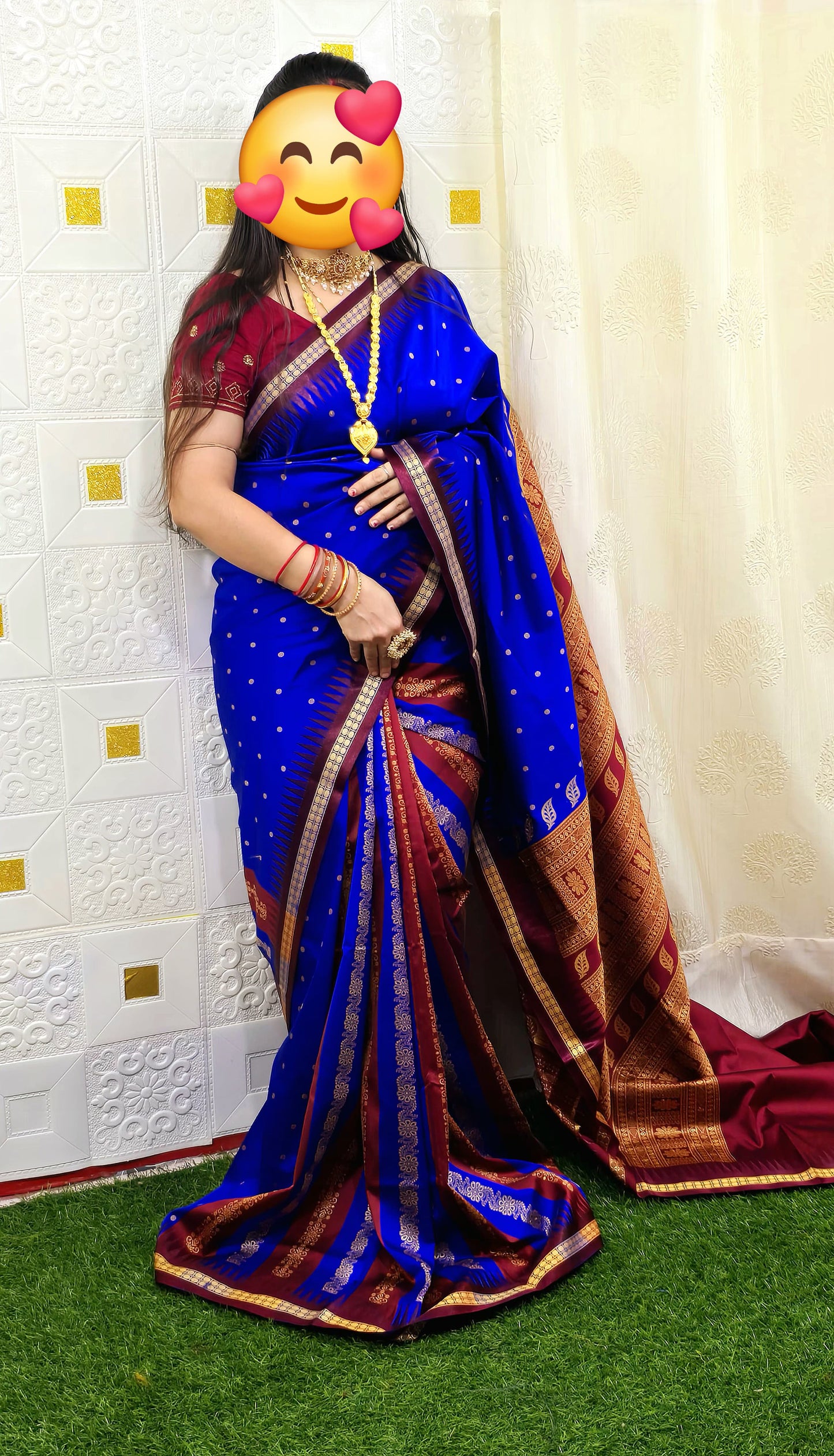 PATLI BOMKAY SILK SAREE