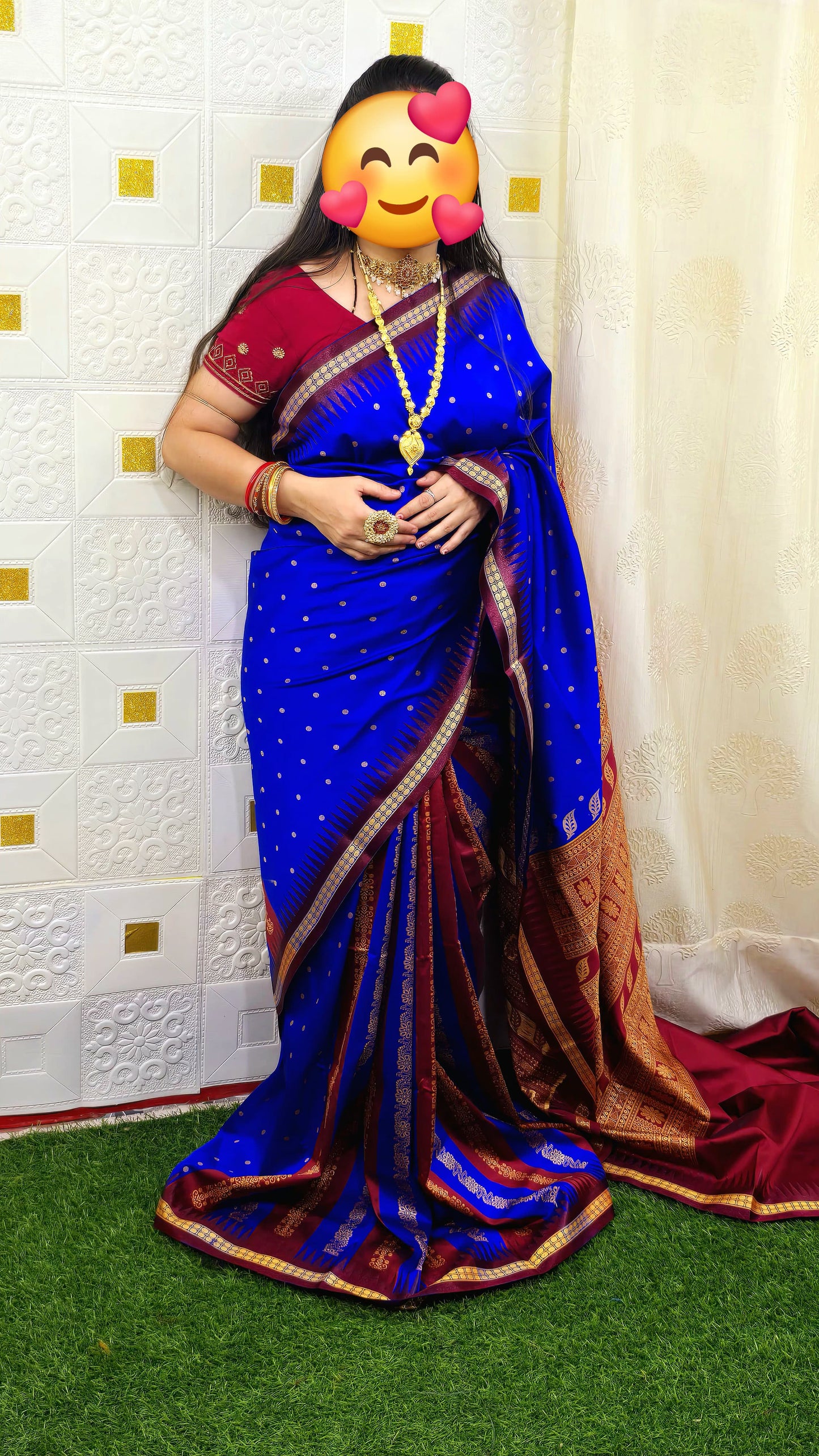 PATLI BOMKAY SILK SAREE