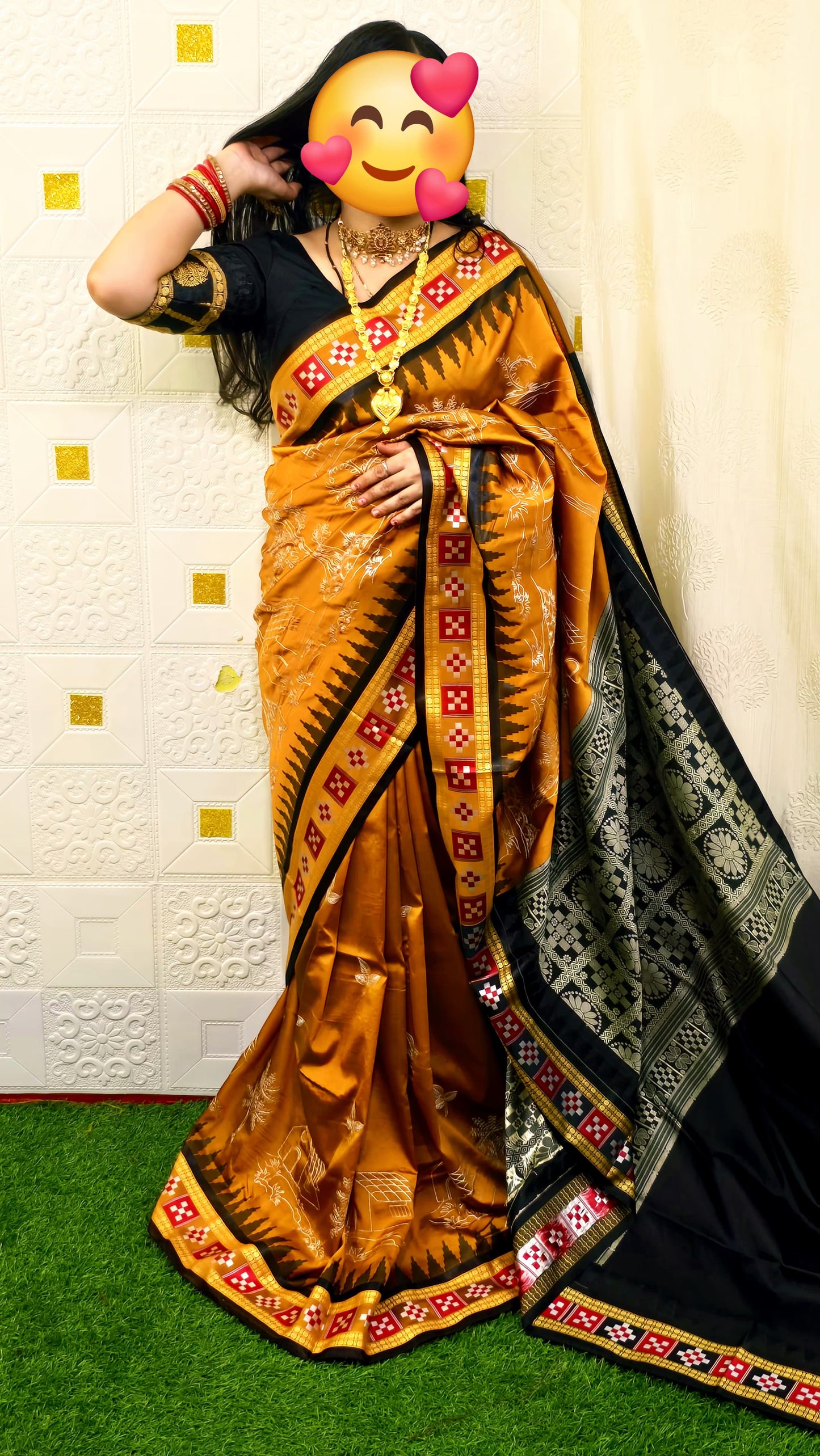 EMBRIODORY SILK SAREE