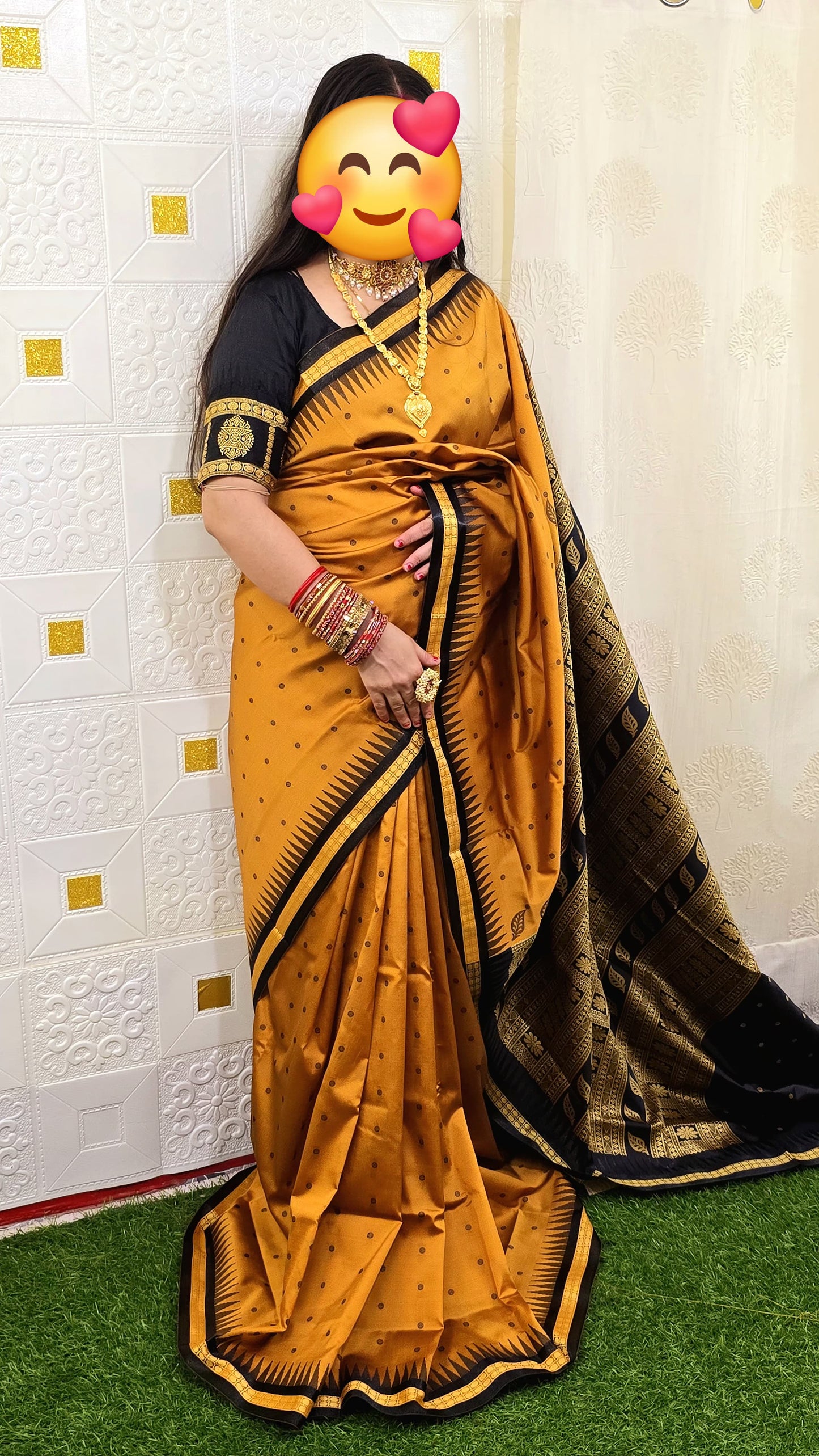 Ganga jamuna silk saree