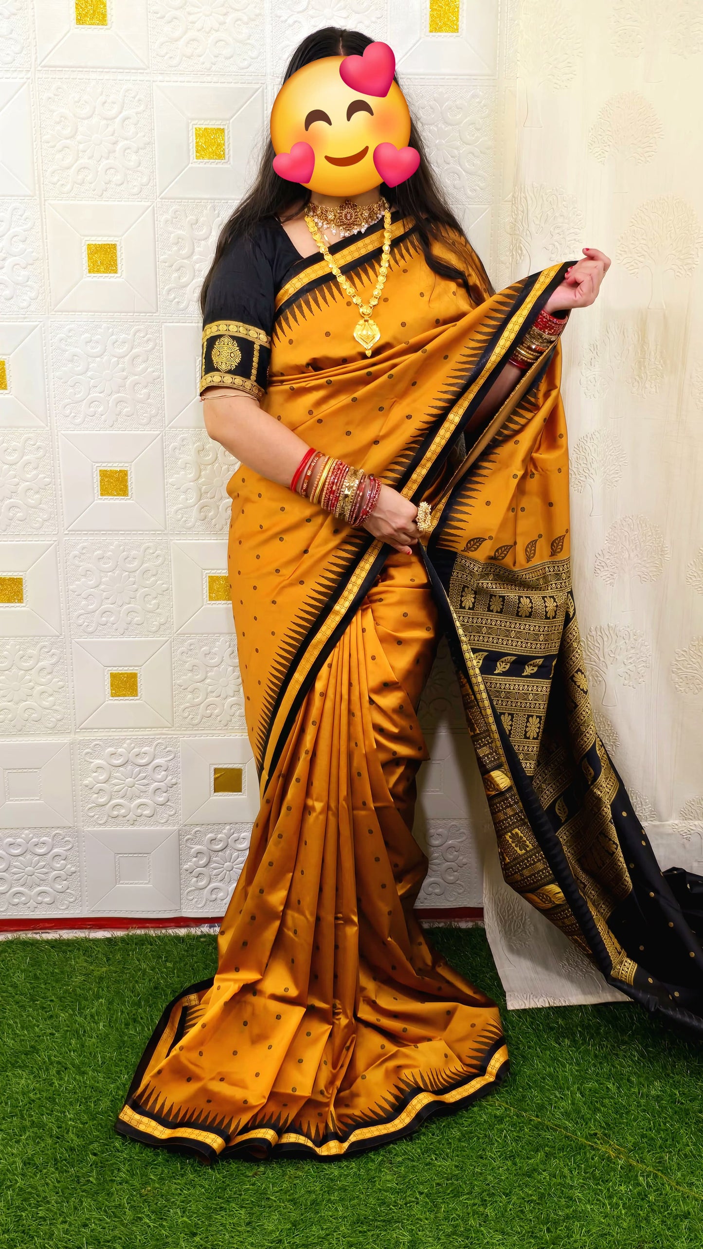 Ganga jamuna silk saree