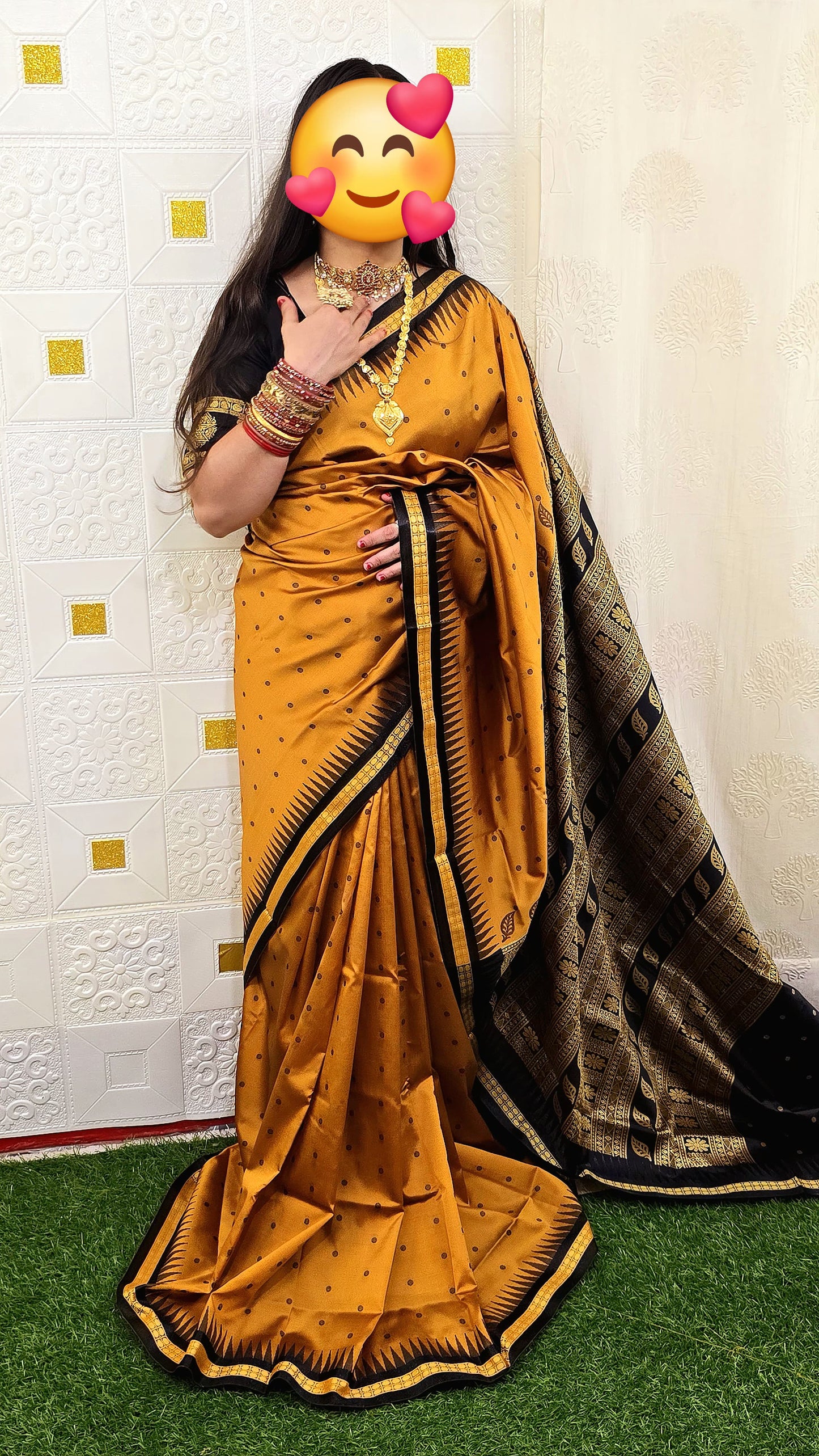 Ganga jamuna silk saree