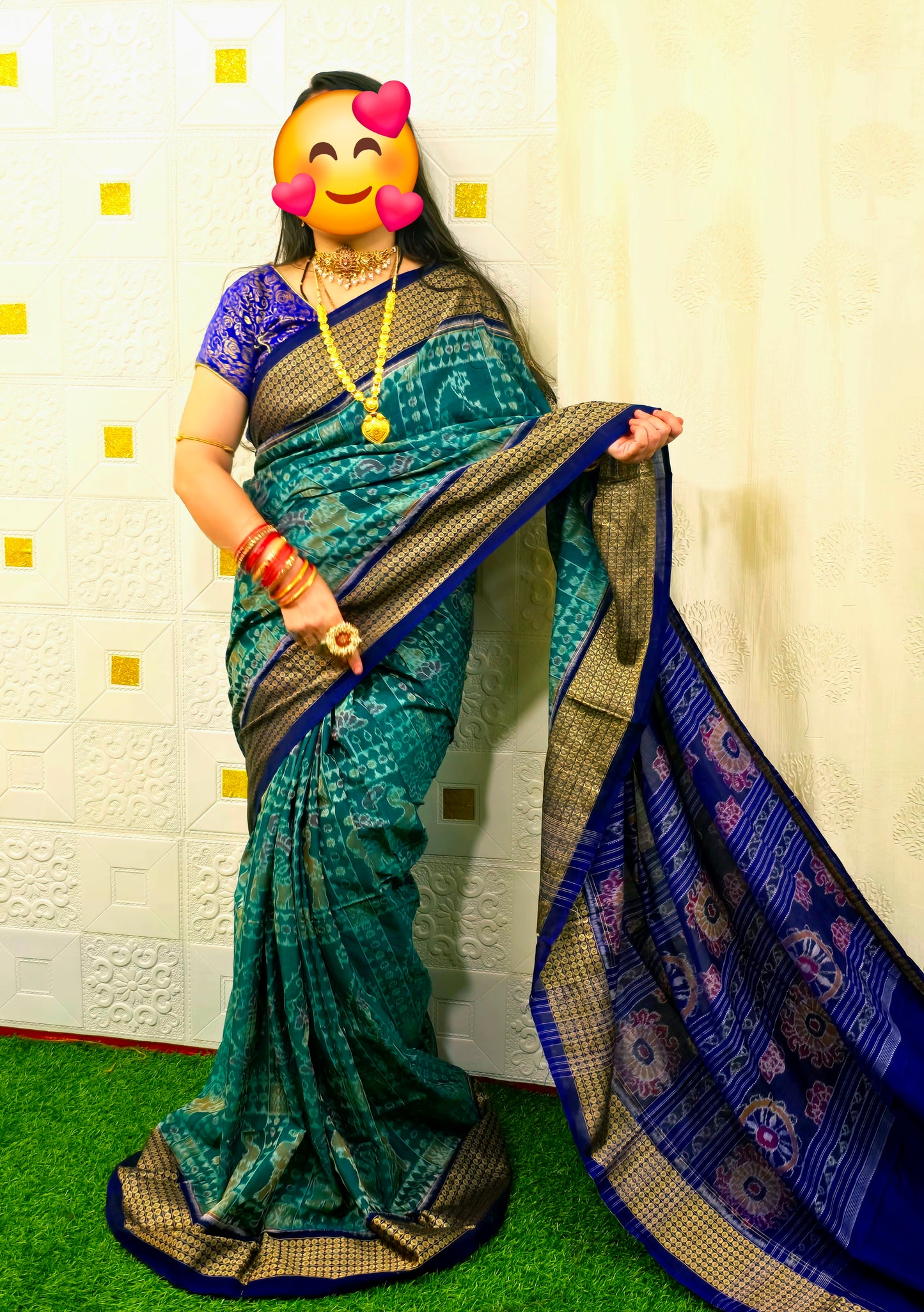 Pure sambalpuri cotton saree