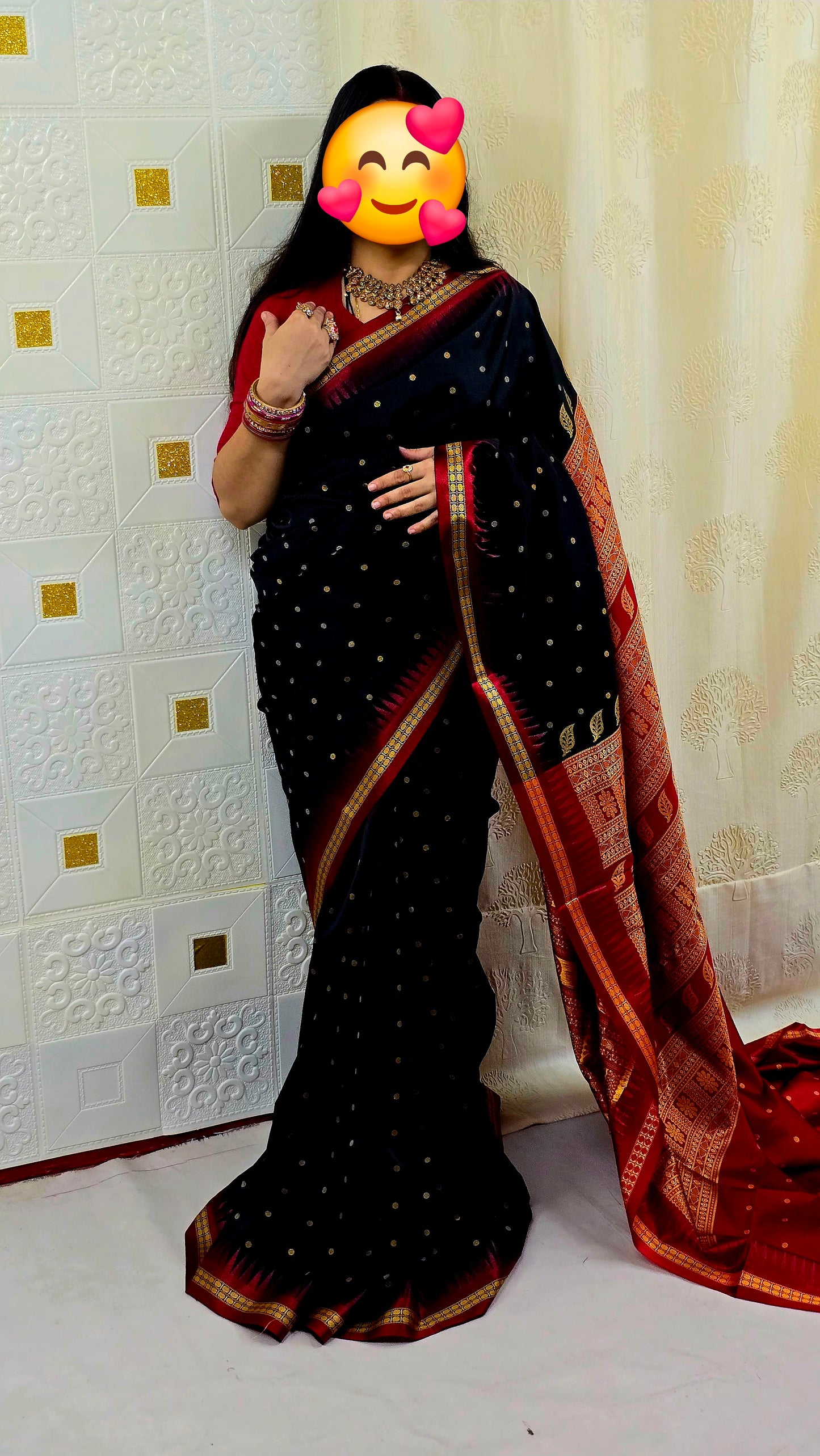 Ganga jamuna silk saree