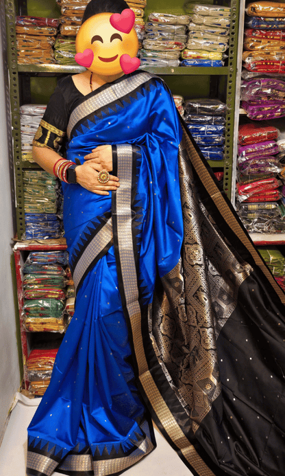 Bomkay Sampalpuri Silk Saree