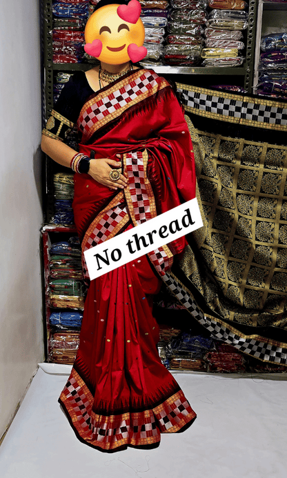 Silk Saree in Red