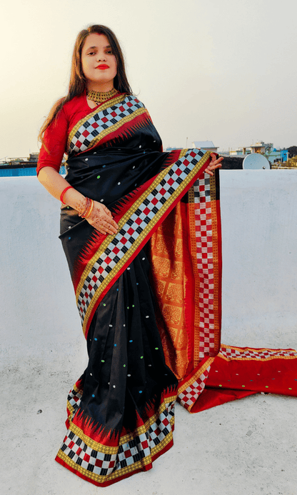 Silk Saree in Black