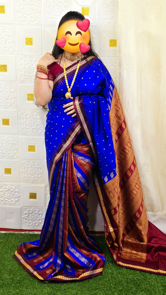 PATLI BOMKAY SILK SAREE