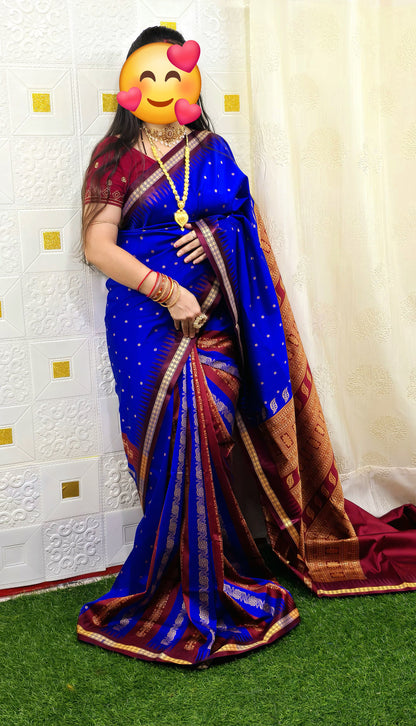 PATLI BOMKAY SILK SAREE
