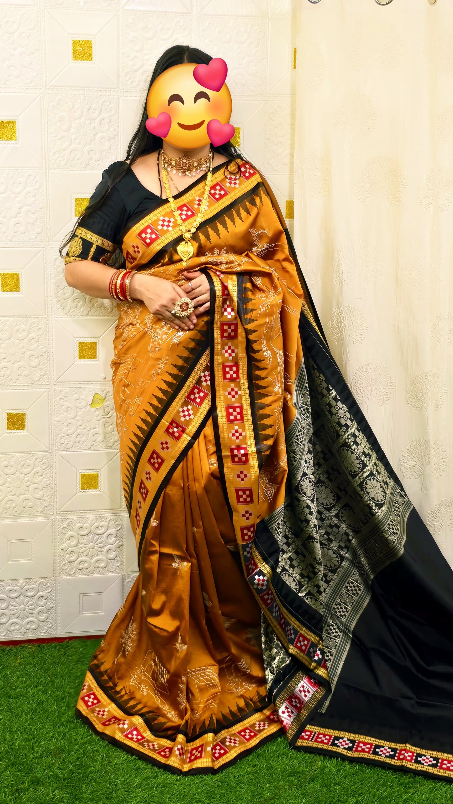 EMBRIODORY SILK SAREE