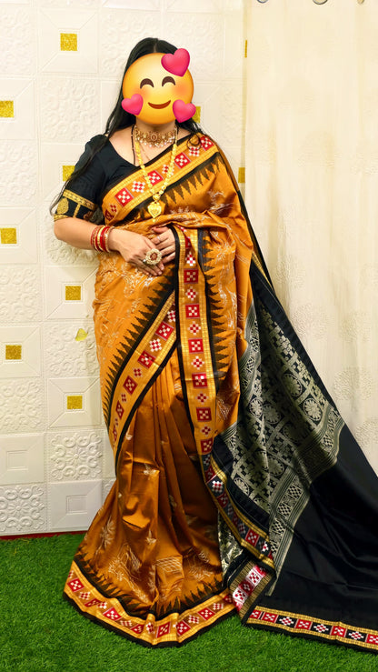 EMBRIODORY SILK SAREE
