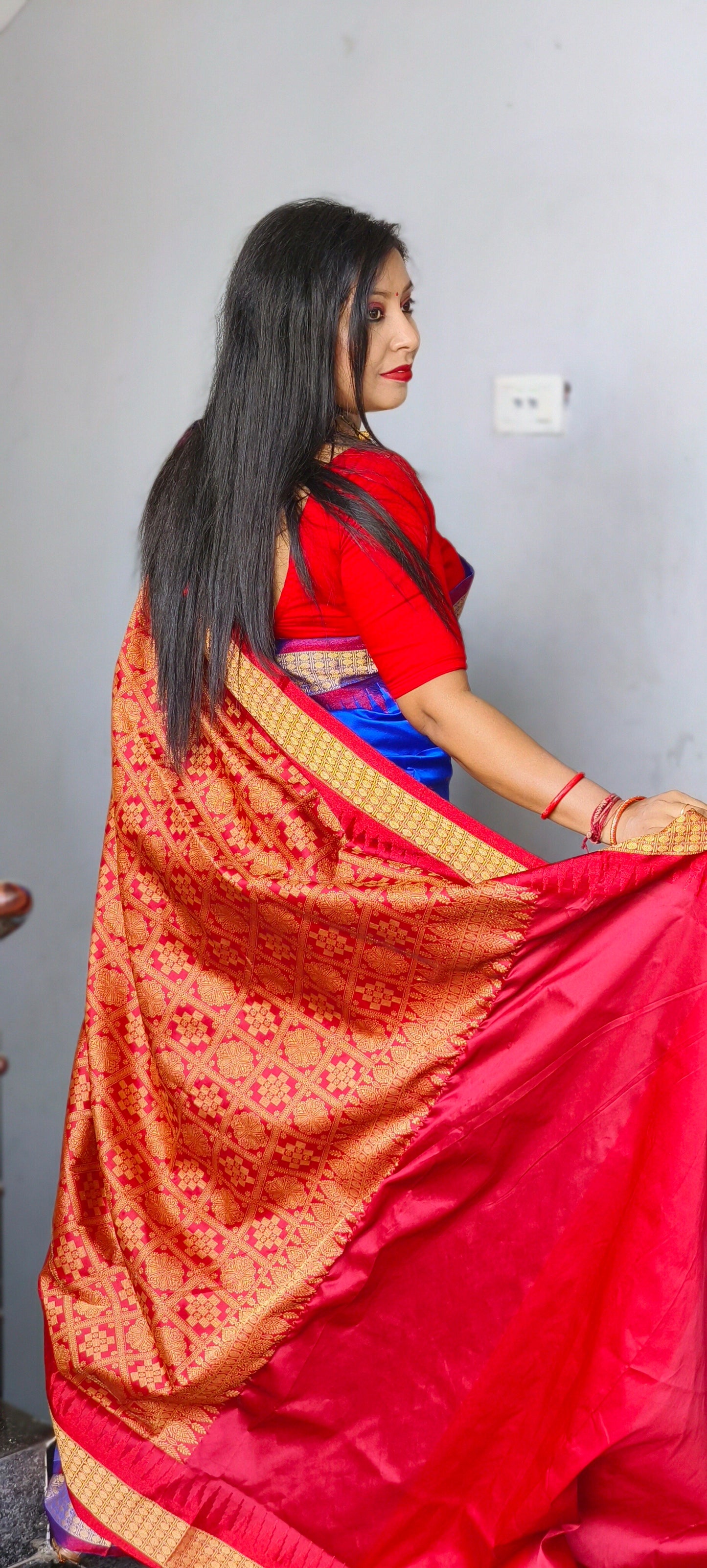 PATLI BOMKAY SILK SAREE