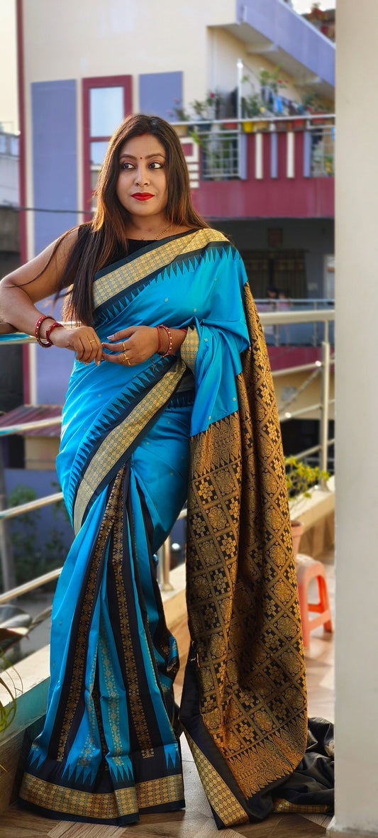 PATLI BOMKAY SILK SAREE