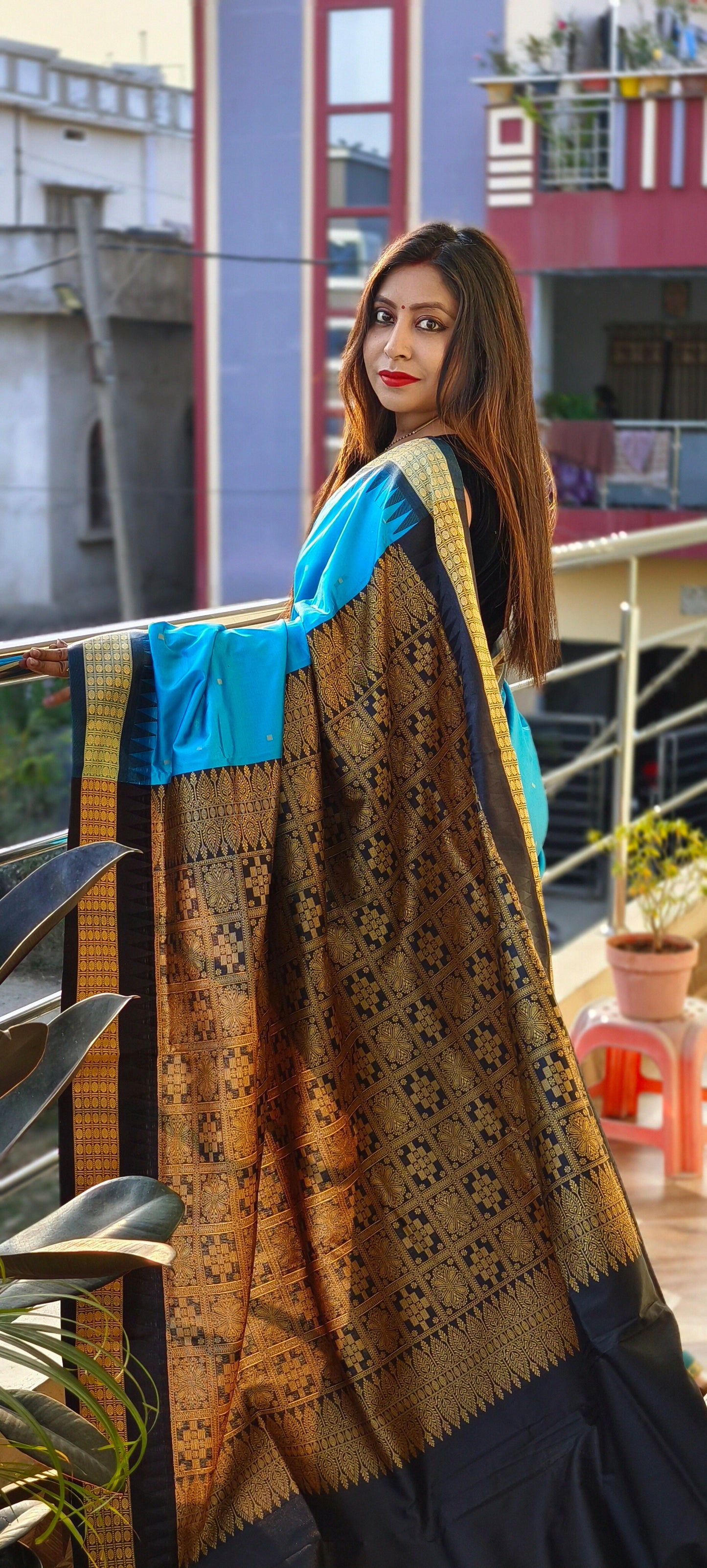 PATLI BOMKAY SILK SAREE