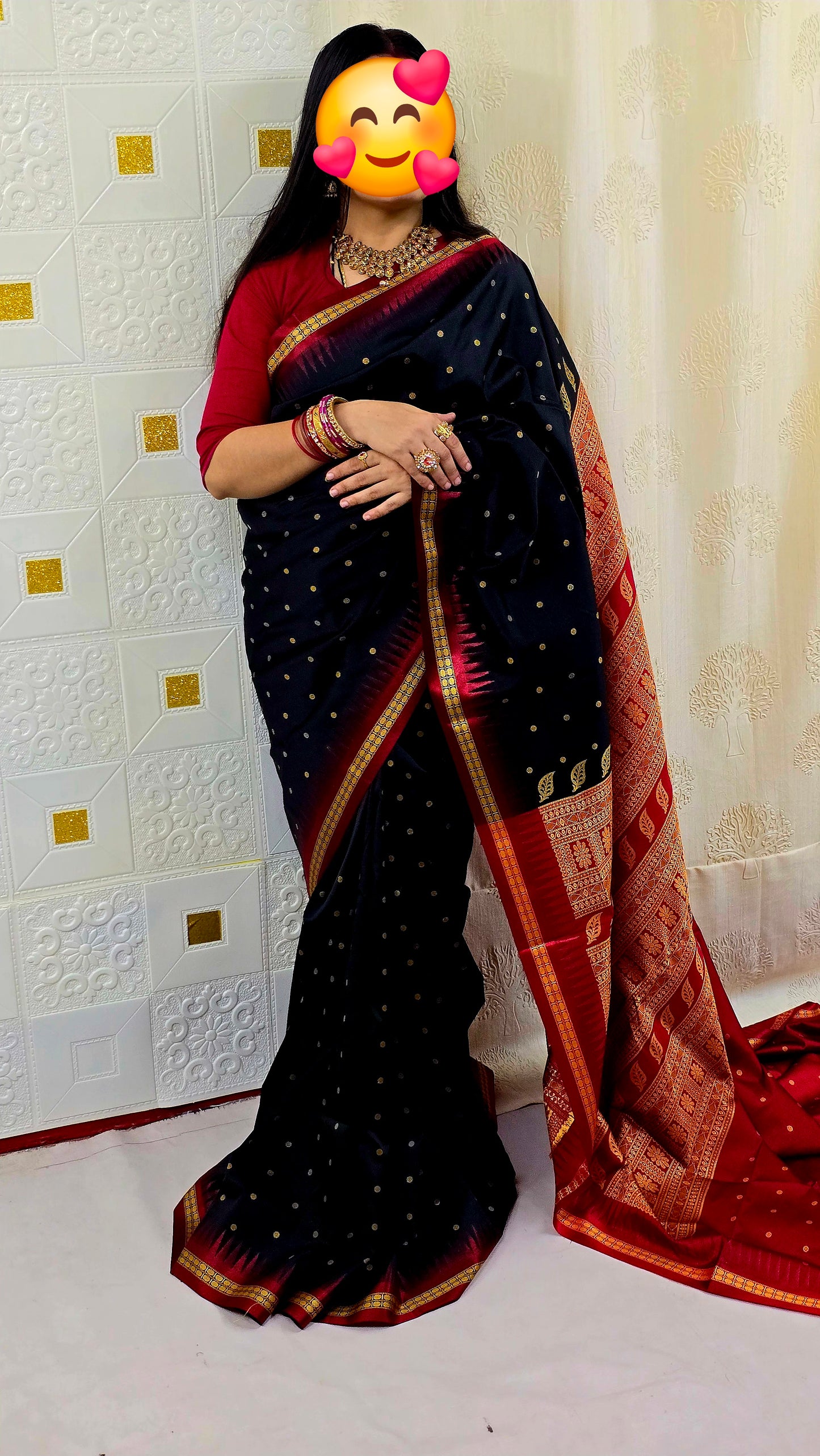 Ganga jamuna silk saree