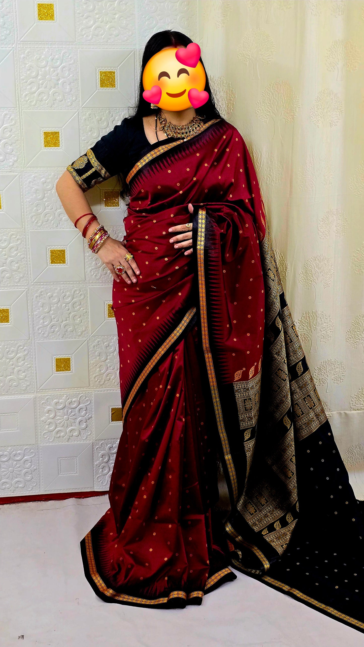 Ganga jamuna silk saree