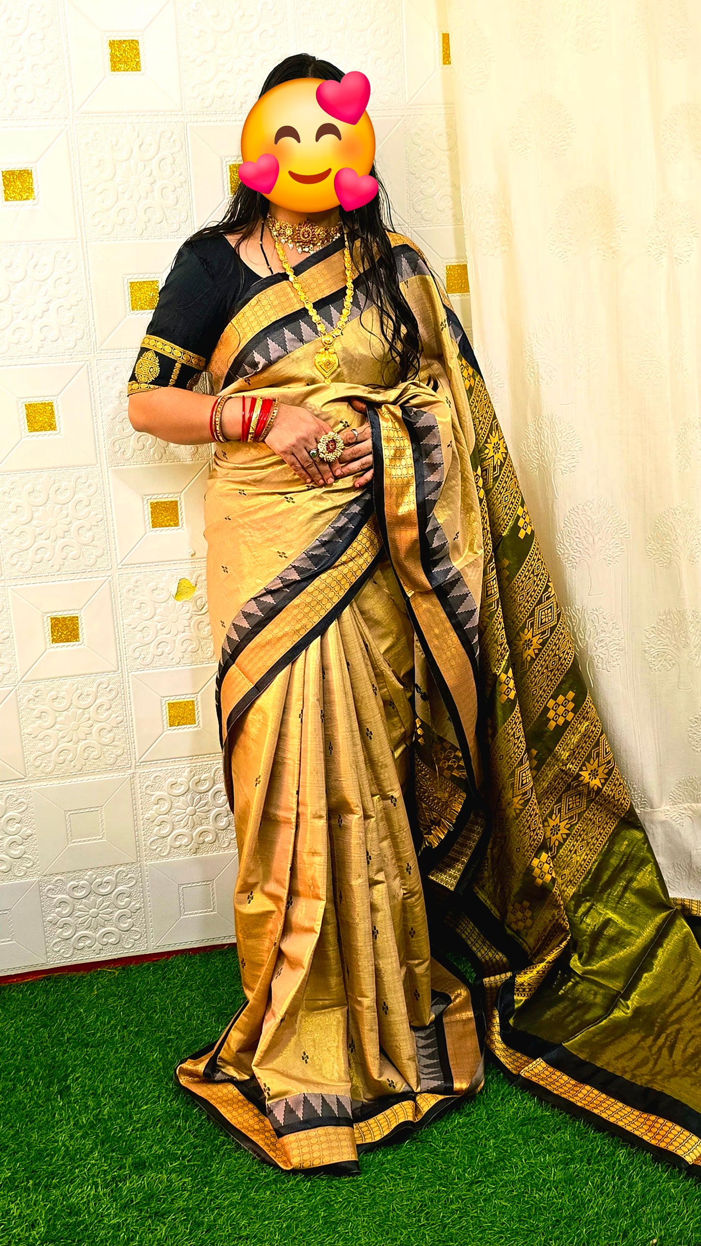 Sambalpuri Tissue silk saree