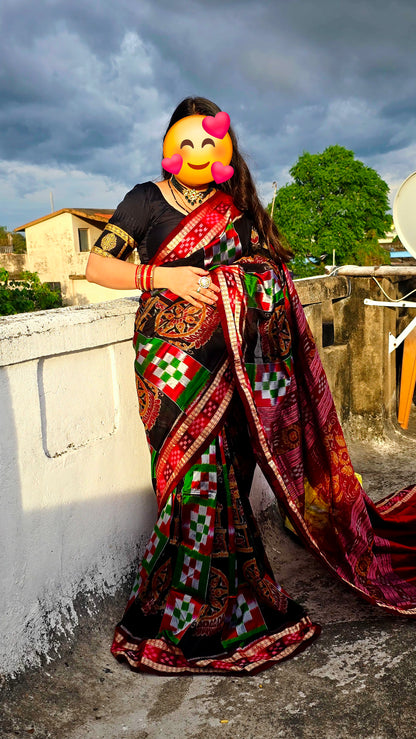 SAMBALPURI SAPTA PATA SAREE