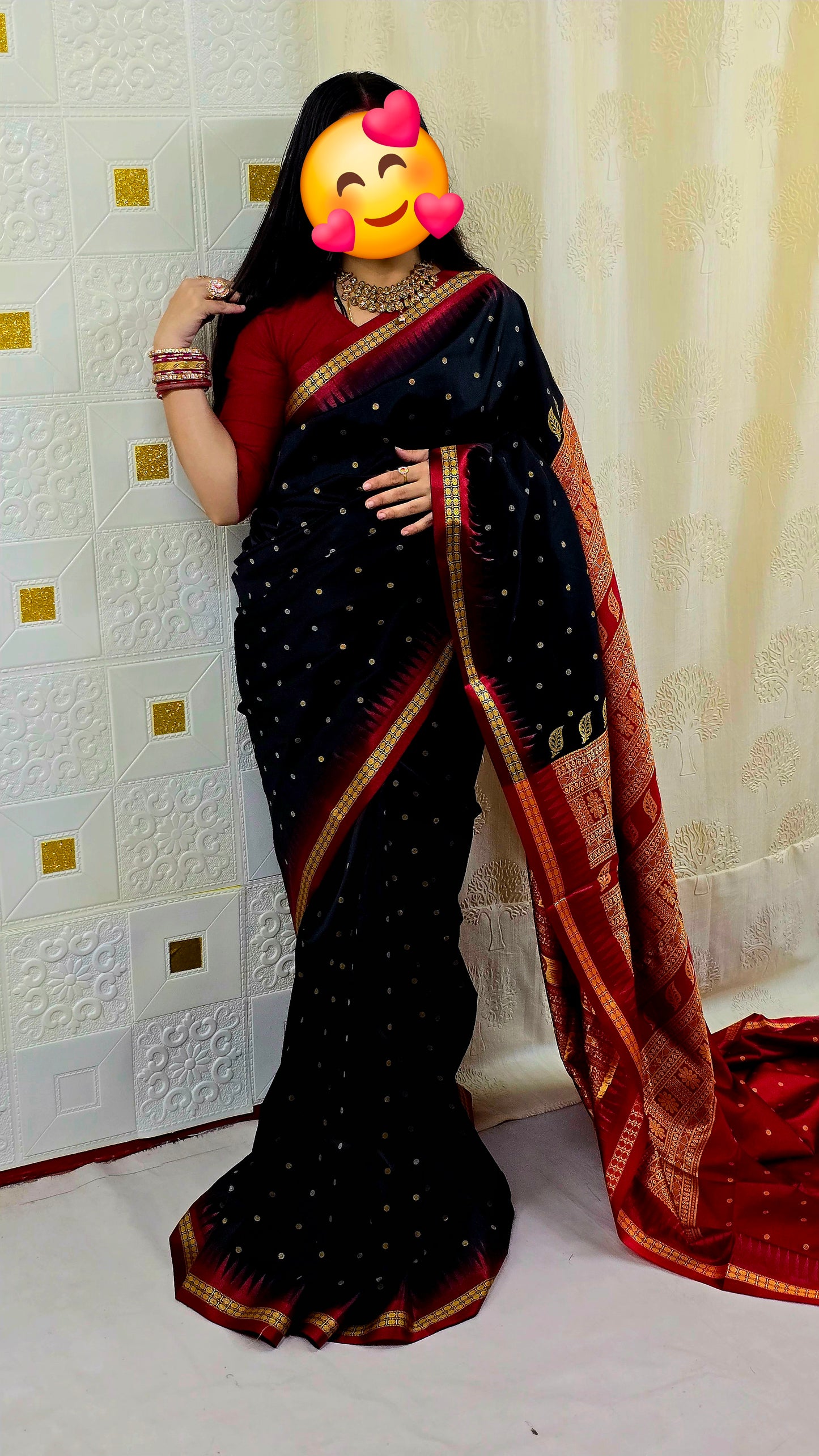 Ganga jamuna silk saree