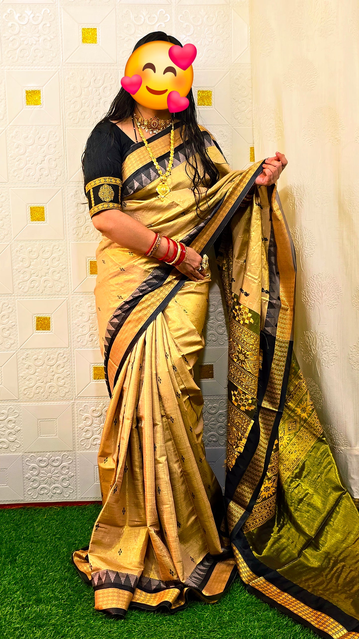 Sambalpuri Tissue silk saree
