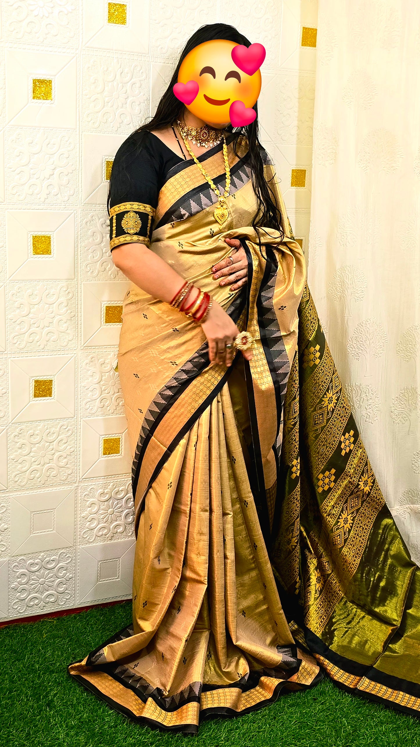 Sambalpuri Tissue silk saree