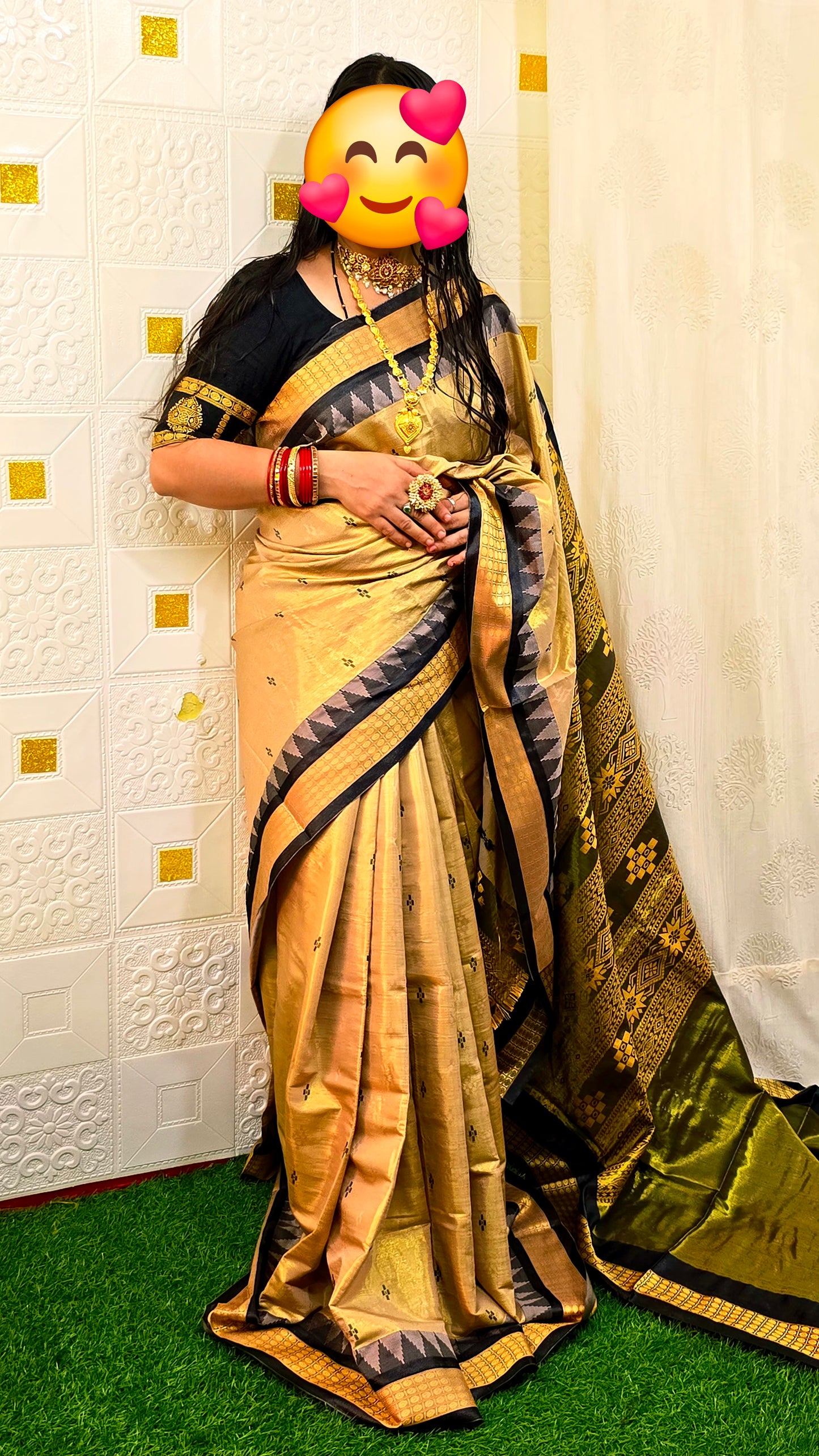 Sambalpuri Tissue silk saree